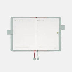 Mina Perhonen: Light Berry Green A5 Hobonichi Techo [COVER ONLY] -Stationery Shop hobonichi mina perhonen light berry green a5 hobon 6