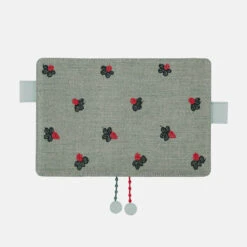 Mina Perhonen: Light Berry Green A6 Hobonichi Techo [COVER ONLY] -Stationery Shop hobonichi mina perhonen light berry green a6 hobon 3