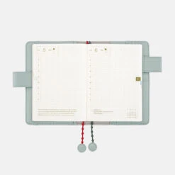 Mina Perhonen: Light Berry Green A6 Hobonichi Techo [COVER ONLY] -Stationery Shop hobonichi mina perhonen light berry green a6 hobon 6