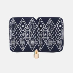 Mina Perhonen: Symphony Navy A6 Hobonichi Techo [COVER ONLY] -Stationery Shop hobonichi mina perhonen symphony navy a6 hobonichi 3