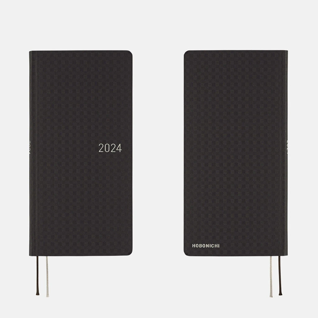 Paper Series: Black Gingham Weeks 2024 Hobonichi Techo 2 Paper Series: Black Gingham Weeks 2024 Hobonichi Techo - Image 2