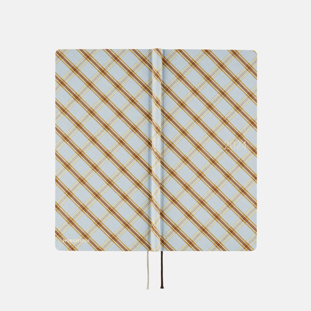 Shirt Fabric: Relaxing Plaid Weeks 2024 Hobonichi Techo 5 Shirt Fabric: Relaxing Plaid Weeks 2024 Hobonichi Techo - Image 5