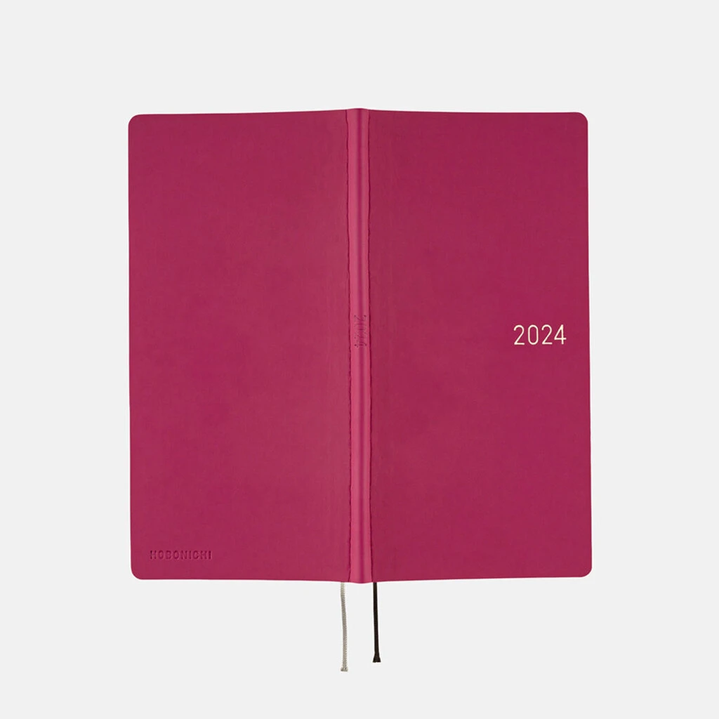 Smooth: Sangria Weeks 2024 Hobonichi Techo 5 Smooth: Sangria Weeks 2024 Hobonichi Techo - Image 5