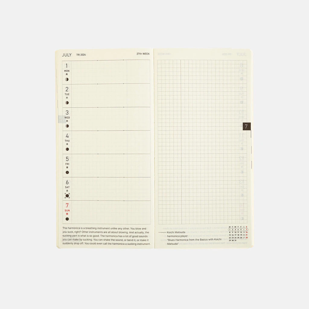 Sneaker: Raspberry Weeks MEGA Hobonichi Techo 4 Sneaker: Raspberry Weeks MEGA Hobonichi Techo - Image 4