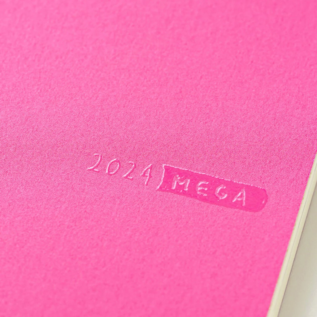 Sneaker: Raspberry Weeks MEGA Hobonichi Techo 6 Sneaker: Raspberry Weeks MEGA Hobonichi Techo - Image 6