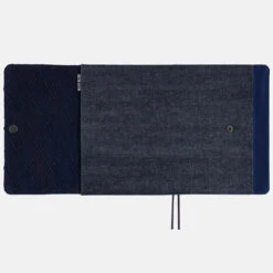 [sold Out] Blue Blue: Indigo Book Sashiko A5 Hobonichi Techo [COVER ONLY] -Stationery Shop hobonichi sold out blue blue indigo book sashiko a 3