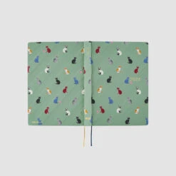 [sold Out] [ENG] HON A5 Bow & Tie: Cats & Me Hobonichi Techo -Stationery Shop hobonichi sold out eng hon a5 bow tie cats me hobo 5