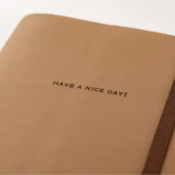 [sold Out] Have A Nice Day! Almond A5 Hobonichi Techo [COVER ONLY] -Stationery Shop hobonichi sold out have a nice day almond a5 hobon 4
