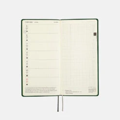 [sold Out] Smooth: Forest Green Weeks 2024 Hobonichi Techo -Stationery Shop hobonichi sold out smooth forest green weeks 2024 2