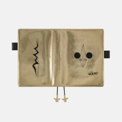 Taro Okamoto: Golden Mask A5 Hobonichi Techo [COVER ONLY] -Stationery Shop hobonichi taro okamoto golden mask a5 hobonichi te 3