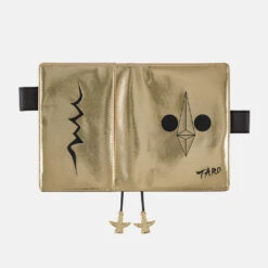 Taro Okamoto: Golden Mask A6 Hobonichi Techo [COVER ONLY] -Stationery Shop hobonichi taro okamoto golden mask a6 hobonichi te 3