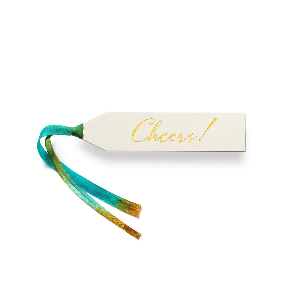 Cheers Letterpress Gift Tags 1 Cheers Letterpress Gift Tags