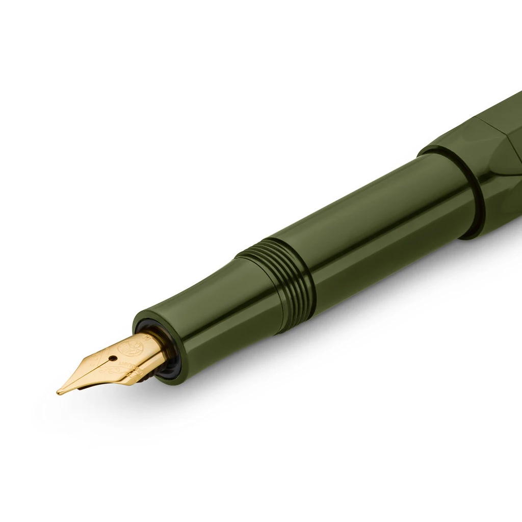Kaweco Collection Dark Olive Fountain Pen 3 Kaweco Collection Dark Olive Fountain Pen - Image 3