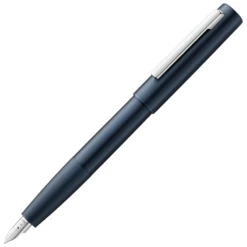 Lamy Aion Dark Blue Fountain Pen -Stationery Shop lamy lamy aion dark blue fountain pen 1