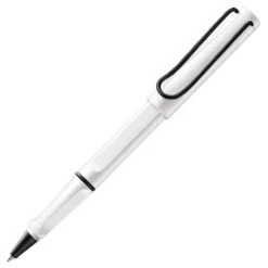 Lamy Safari White & Black Special Edition Rollerball -Stationery Shop lamy lamy safari white black special edition rolle 1