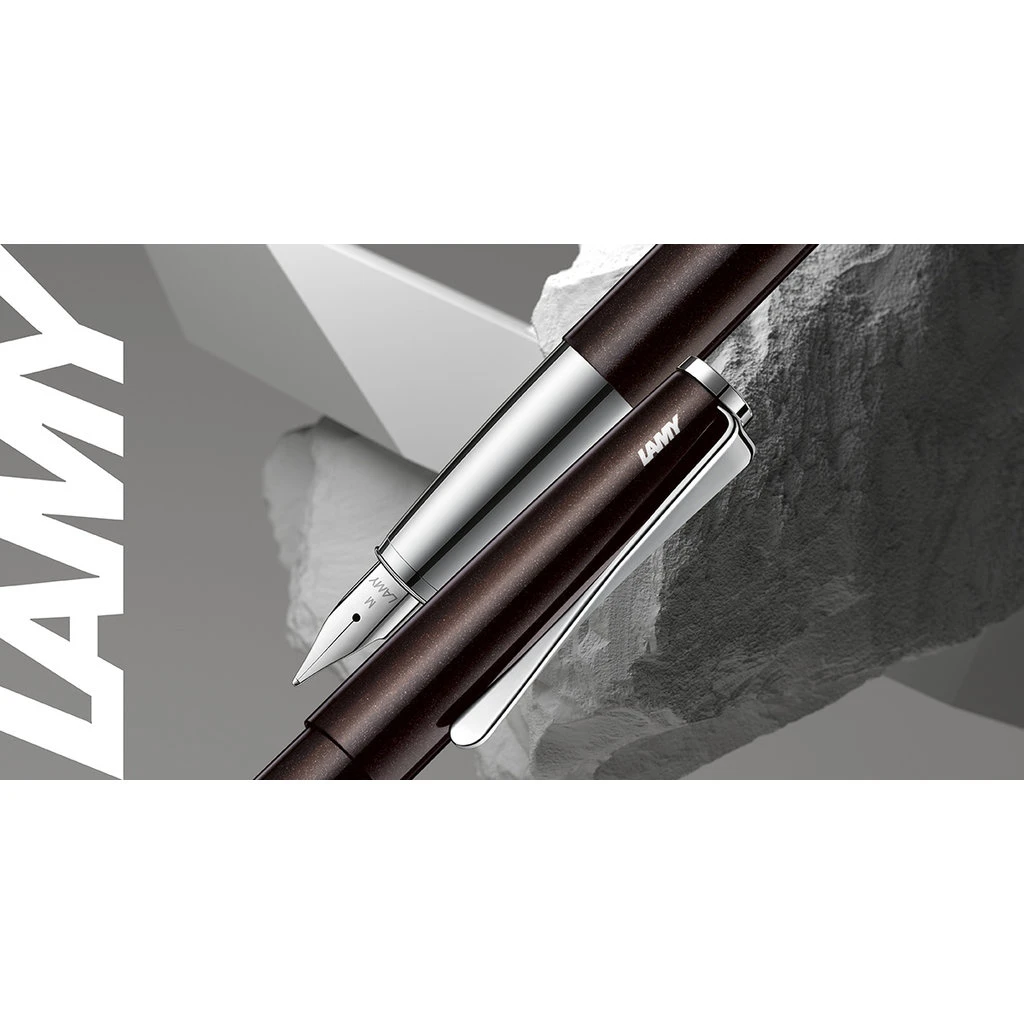 Lamy Studio Dark Brown Fountain Pen 2 Lamy Studio Dark Brown Fountain Pen - Image 2