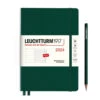 2024 A5 Weekly Hardcover Planner Notebook - Forest Green