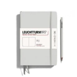 A5 Medium Softcover Notebook Light Grey 9 A5 Medium Softcover Notebook Light Grey -Stationery Shop leuchtturm a5 medium softcover notebook light grey 2