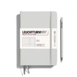 A5 Medium Softcover Notebook Light Grey 11 A5 Medium Softcover Notebook Light Grey -Stationery Shop leuchtturm a5 medium softcover notebook light grey 4
