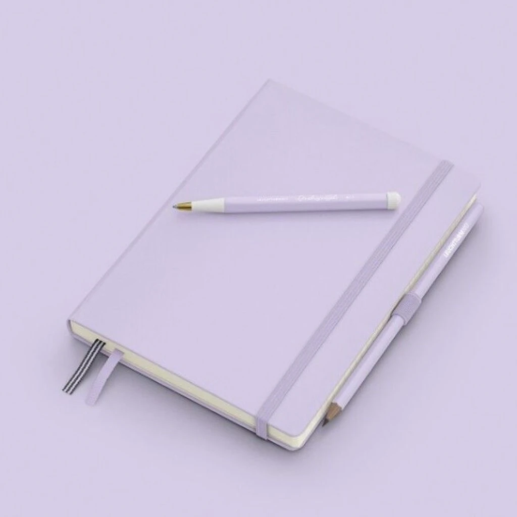 Leuchtturm A5 Medium Soft Cover Lilac Dotted 2 Leuchtturm A5 Medium Soft Cover Lilac Dotted - Image 2