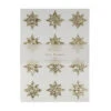 Meri-Meri Gold Eco Glitter Stars Stickers