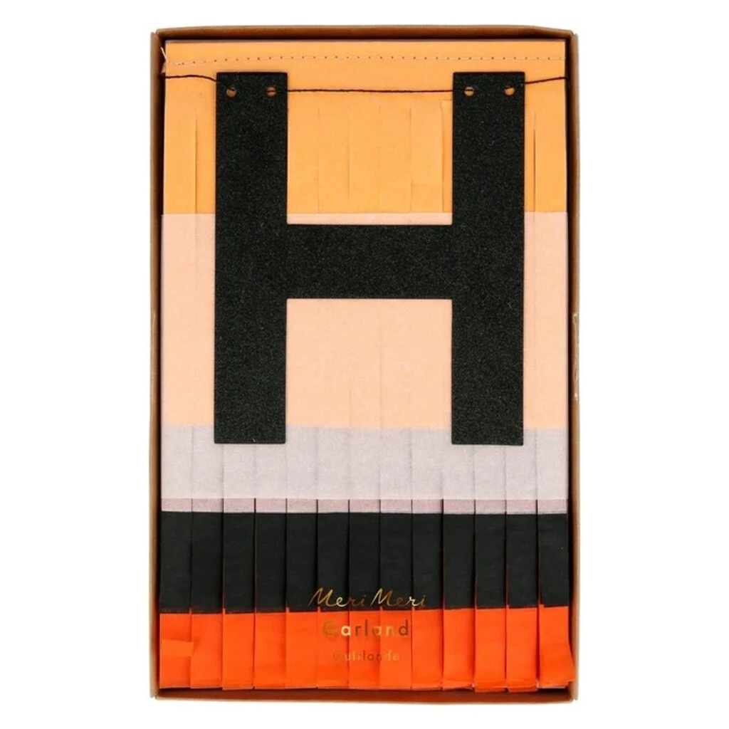 Meri-Meri Halloween Fringe Garland 4 Meri-Meri Halloween Fringe Garland - Image 4