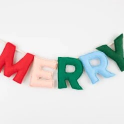 Meri-Meri Merry Christmas Felt Garland -Stationery Shop meri meri merry christmas felt garland 2