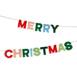 Meri-Meri Merry Christmas Felt Garland