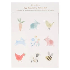 Meri-Meri Spring Bunny Egg Decorating Tattoo Kit