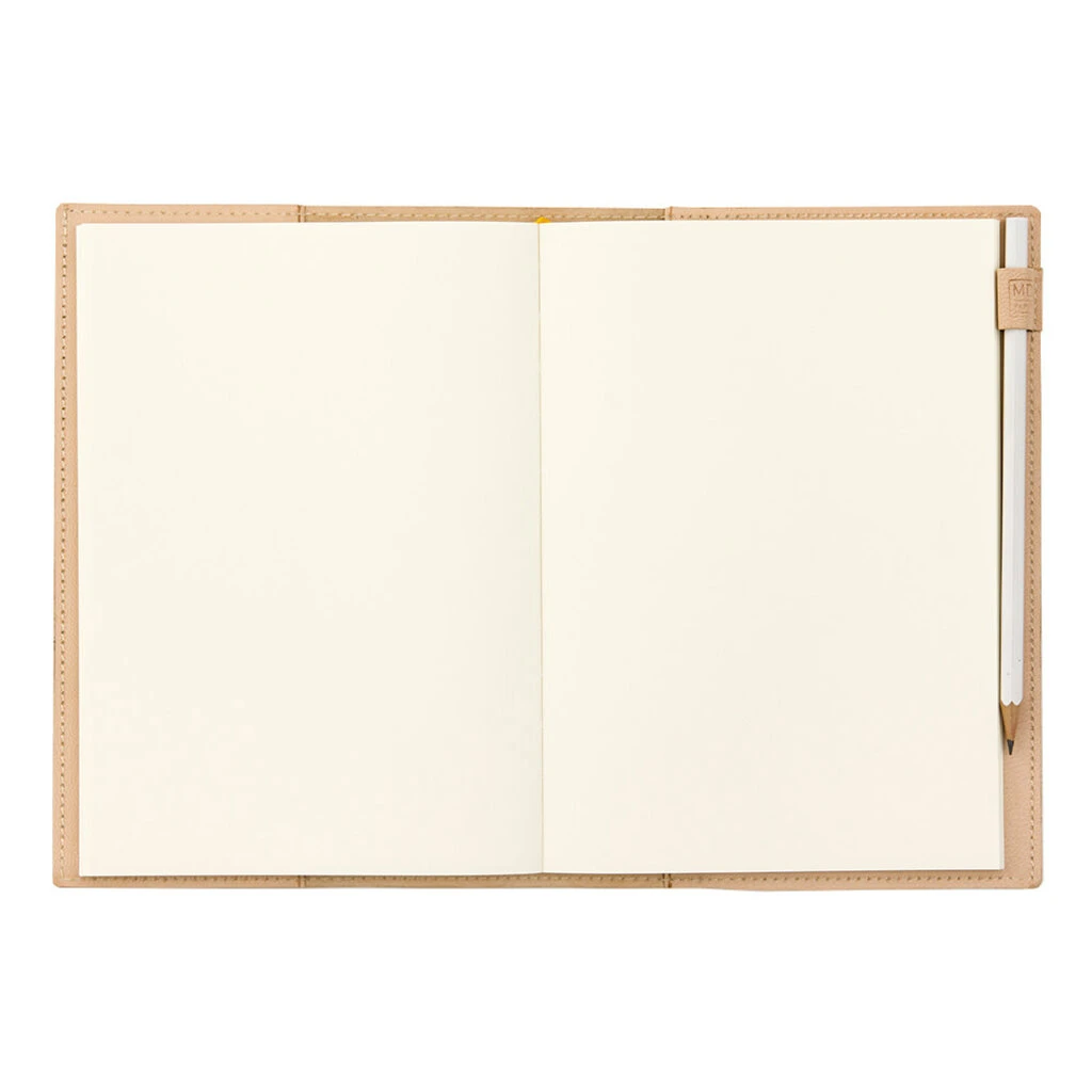 MD Goat Leather Notebook Cover - A5 4 MD Goat Leather Notebook Cover - A5 - Image 4