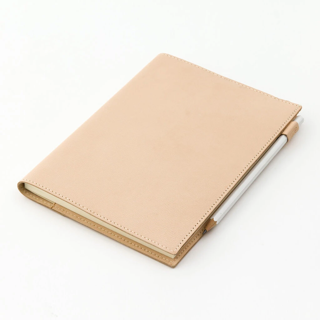MD Goat Leather Notebook Cover - A5 5 MD Goat Leather Notebook Cover - A5 - Image 5
