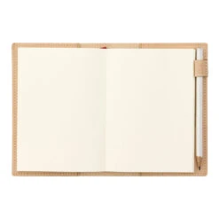 MD Goat Leather Notebook Cover - A6 10 MD Goat Leather Notebook Cover - A6 -Stationery Shop midori md goat leather notebook cover a6 3