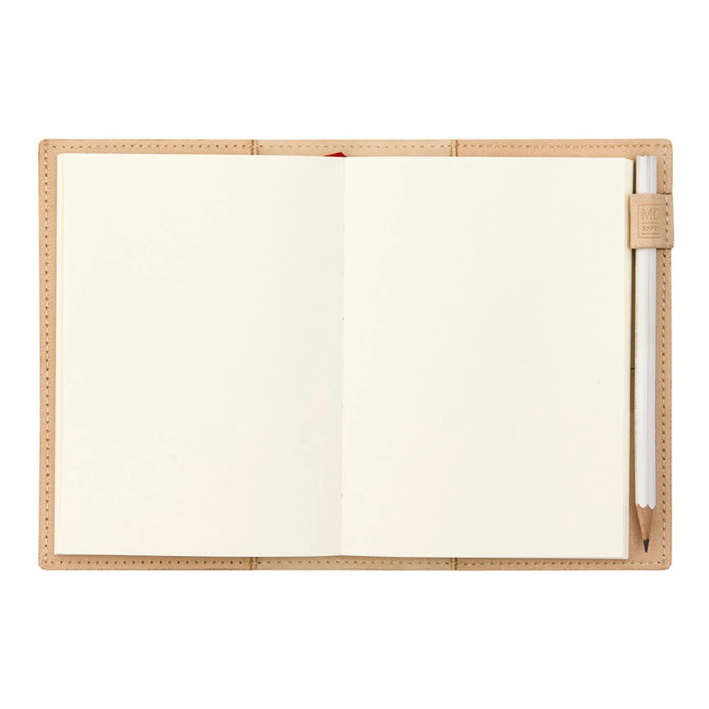 MD Goat Leather Notebook Cover - A6 4 MD Goat Leather Notebook Cover - A6 - Image 4