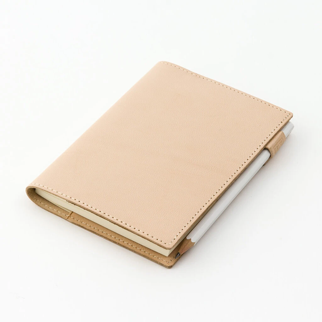 MD Goat Leather Notebook Cover - A6 5 MD Goat Leather Notebook Cover - A6 - Image 5