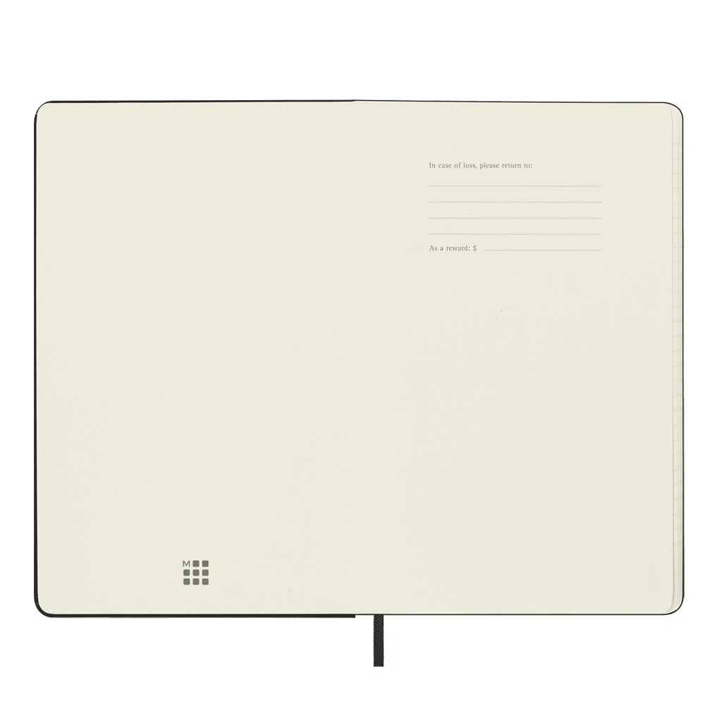 Moleskine 2024 Weekly Horizontal Hardcover Planner - Large Black 2 Moleskine 2024 Weekly Horizontal Hardcover Planner - Large Black - Image 2