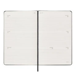 Moleskine 2024 Weekly Horizontal Hardcover Planner - Large Black 7 Moleskine 2024 Weekly Horizontal Hardcover Planner - Large Black -Stationery Shop moleskine 2024 weekly horizontal hardcover planner 12
