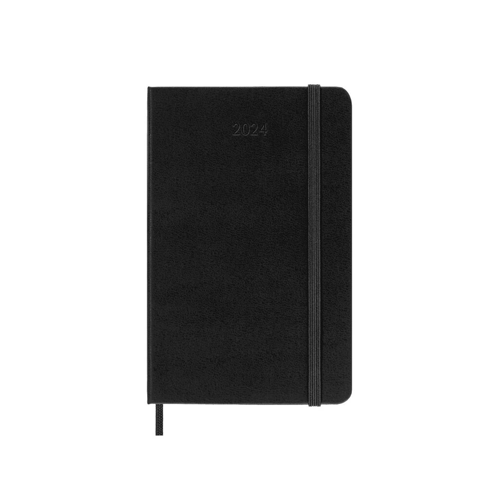 Moleskine 2024 Weekly Horizontal Hardcover Planner - Small Black 6 Moleskine 2024 Weekly Horizontal Hardcover Planner - Small Black - Image 6