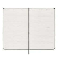 Moleskine 2024 Weekly Vertical Hardcover Planner - Large Black 7 Moleskine 2024 Weekly Vertical Hardcover Planner - Large Black -Stationery Shop moleskine 2024 weekly vertical hardcover planner l 2