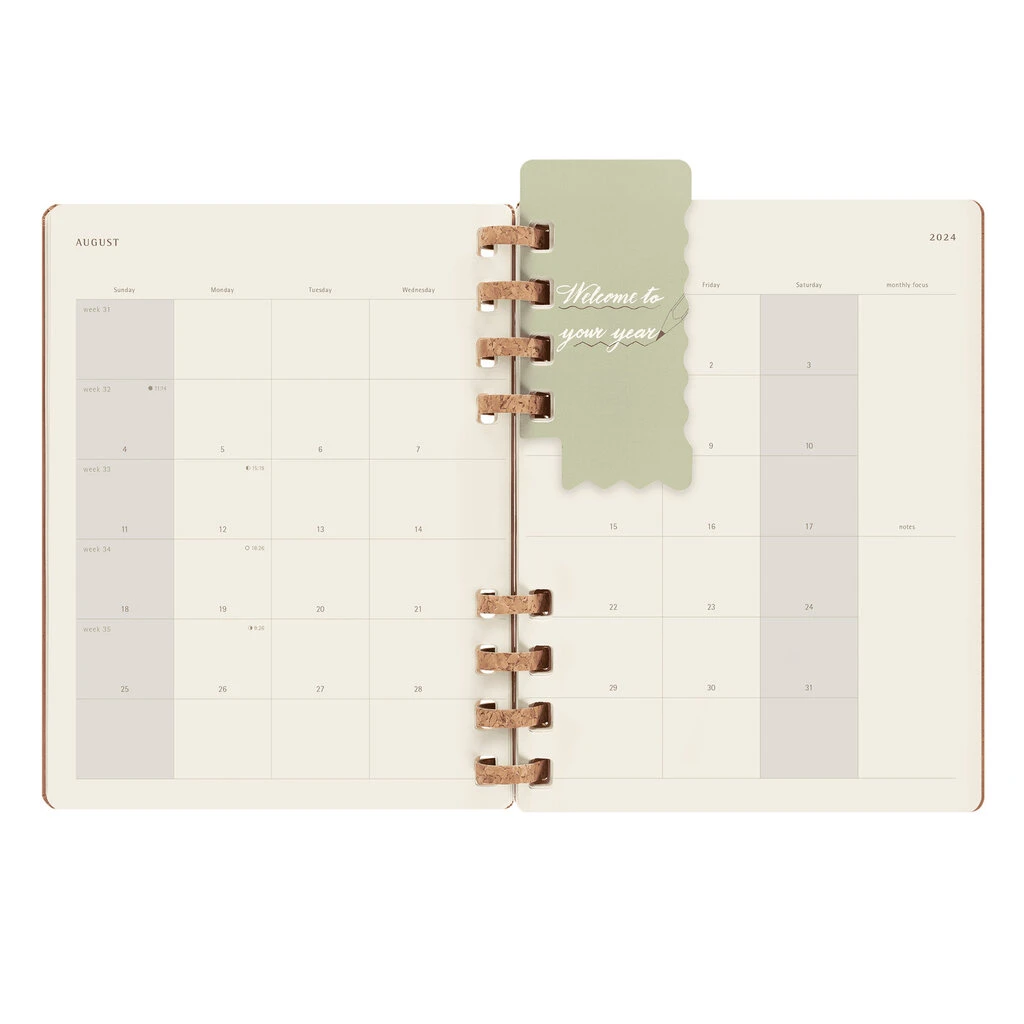 Moleskine Almond Weekly And Monthly Life Planner 2024 5 Moleskine Almond Weekly And Monthly Life Planner 2024 - Image 5