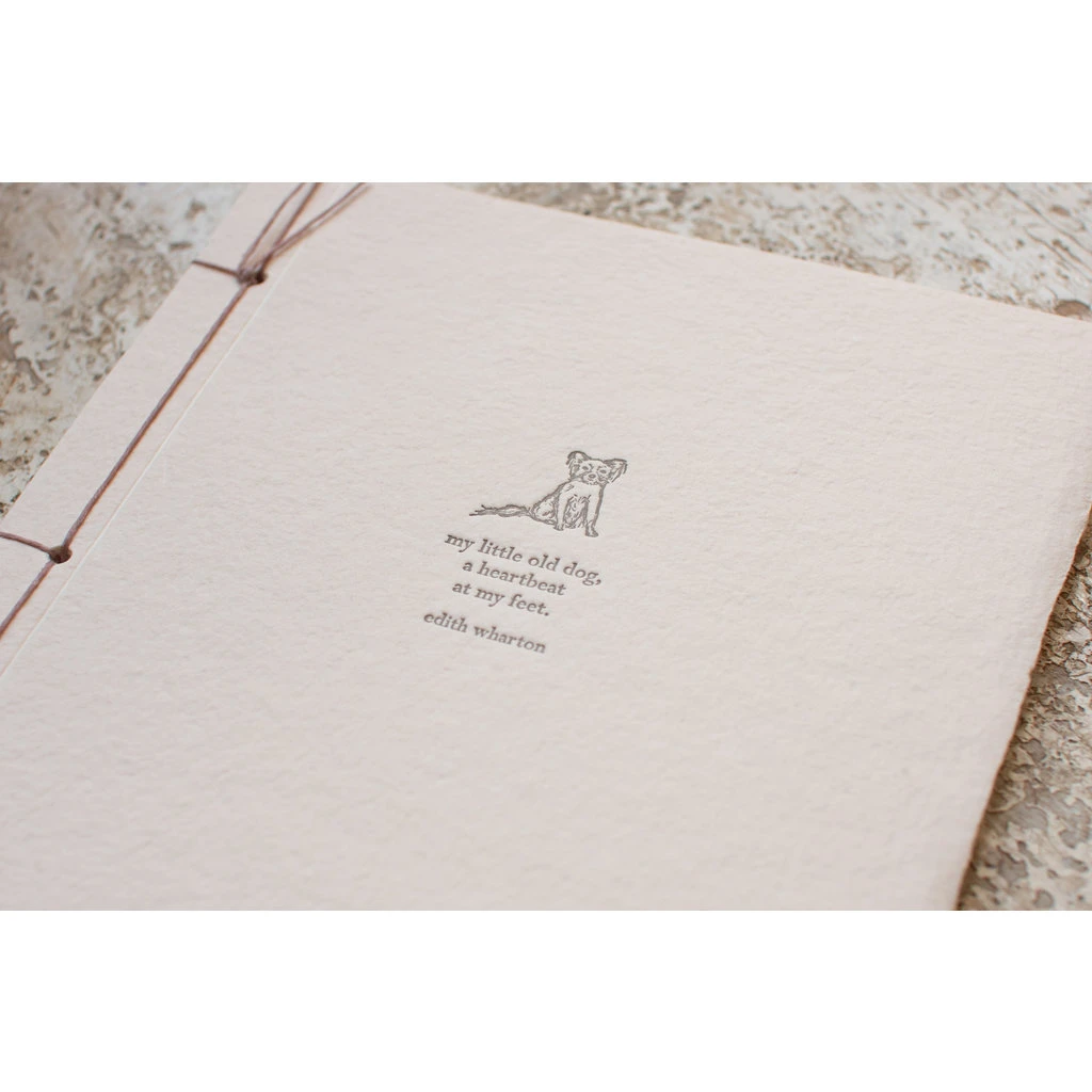 Edith Wharton Handmade Paper Inspiration Journal 2 Edith Wharton Handmade Paper Inspiration Journal - Image 2