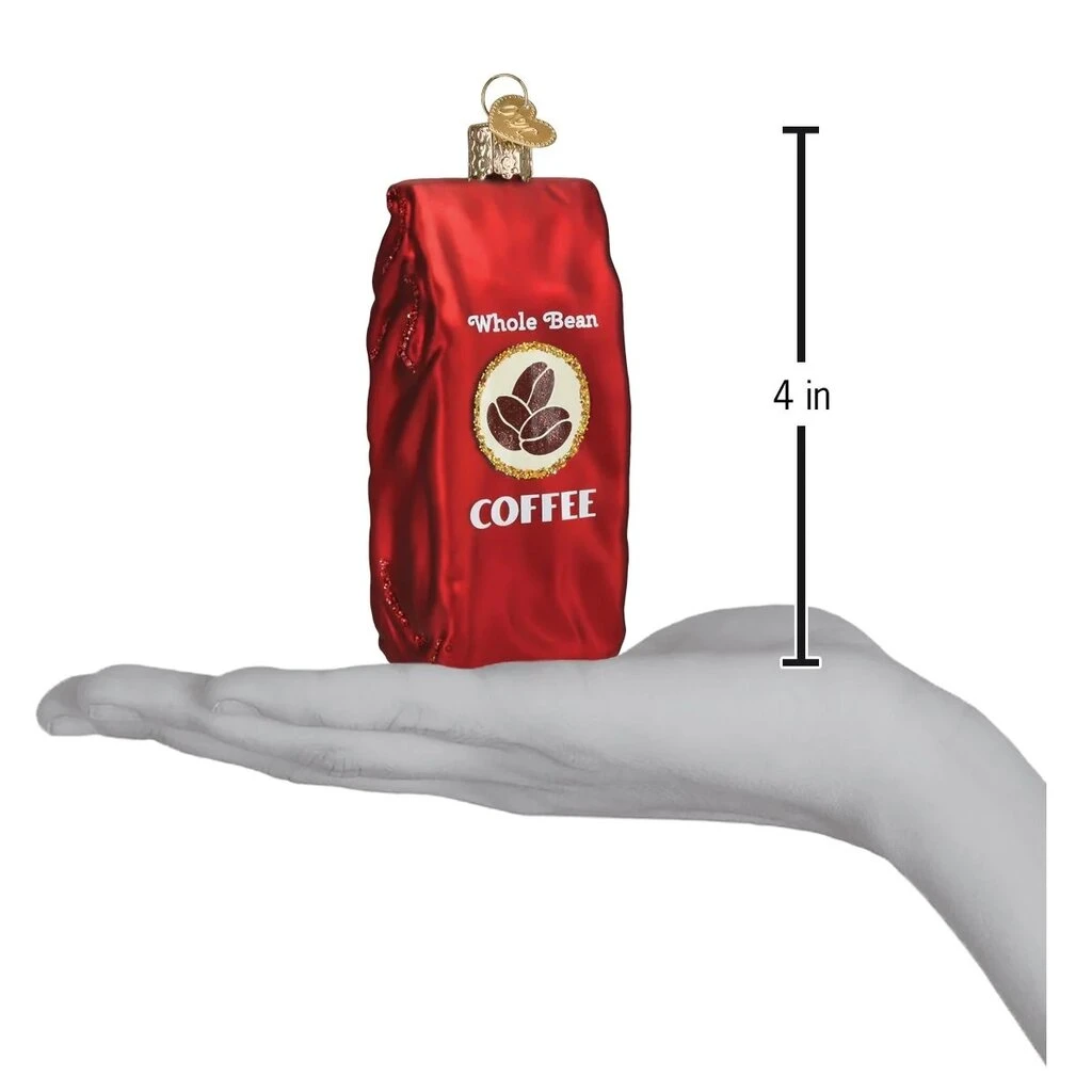 Bag Of Coffee Beans Ornament 2 Bag Of Coffee Beans Ornament - Image 2