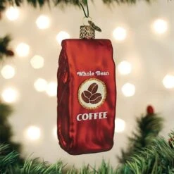 Bag Of Coffee Beans Ornament 5 Bag Of Coffee Beans Ornament -Stationery Shop old world christmas bag of coffee beans ornament 2