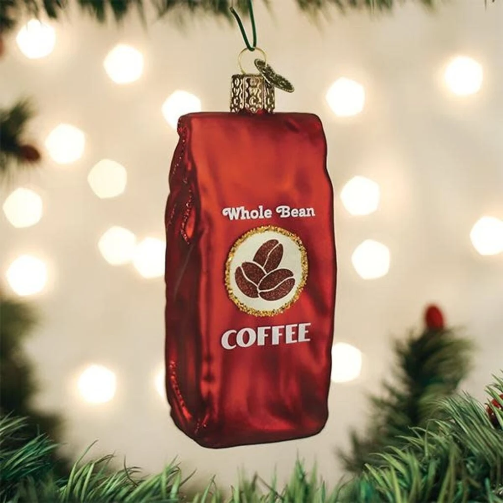 Bag Of Coffee Beans Ornament 3 Bag Of Coffee Beans Ornament - Image 3