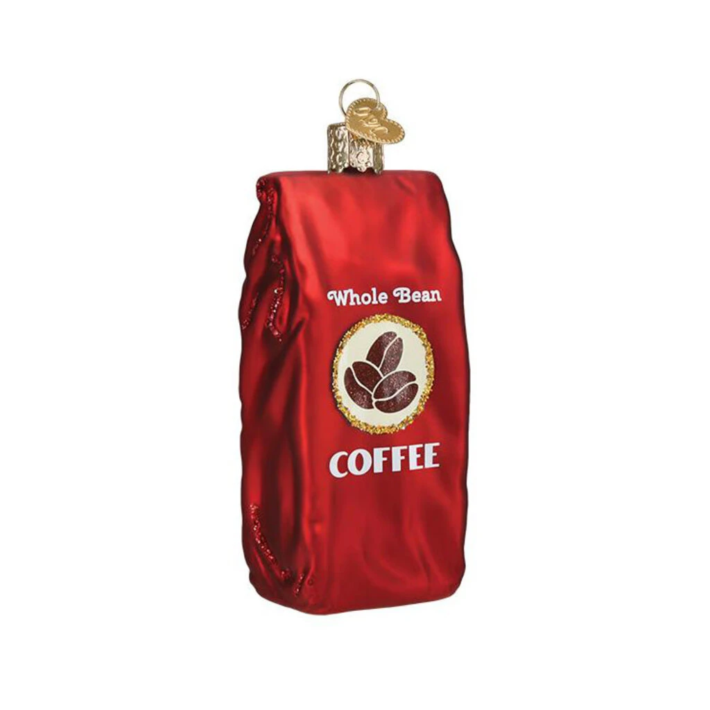 Bag Of Coffee Beans Ornament 1 Bag Of Coffee Beans Ornament