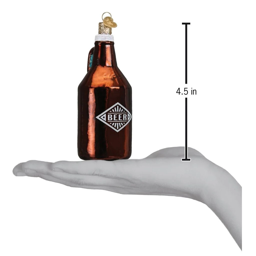 Beer Growler Ornament 2 Beer Growler Ornament - Image 2