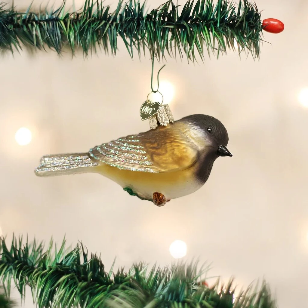Black-Capped Chickadee Ornament 3 Black-Capped Chickadee Ornament - Image 3