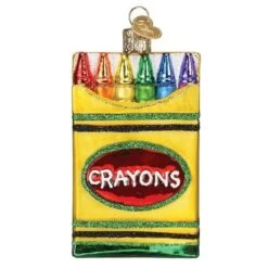 Box Of Crayons Ornament