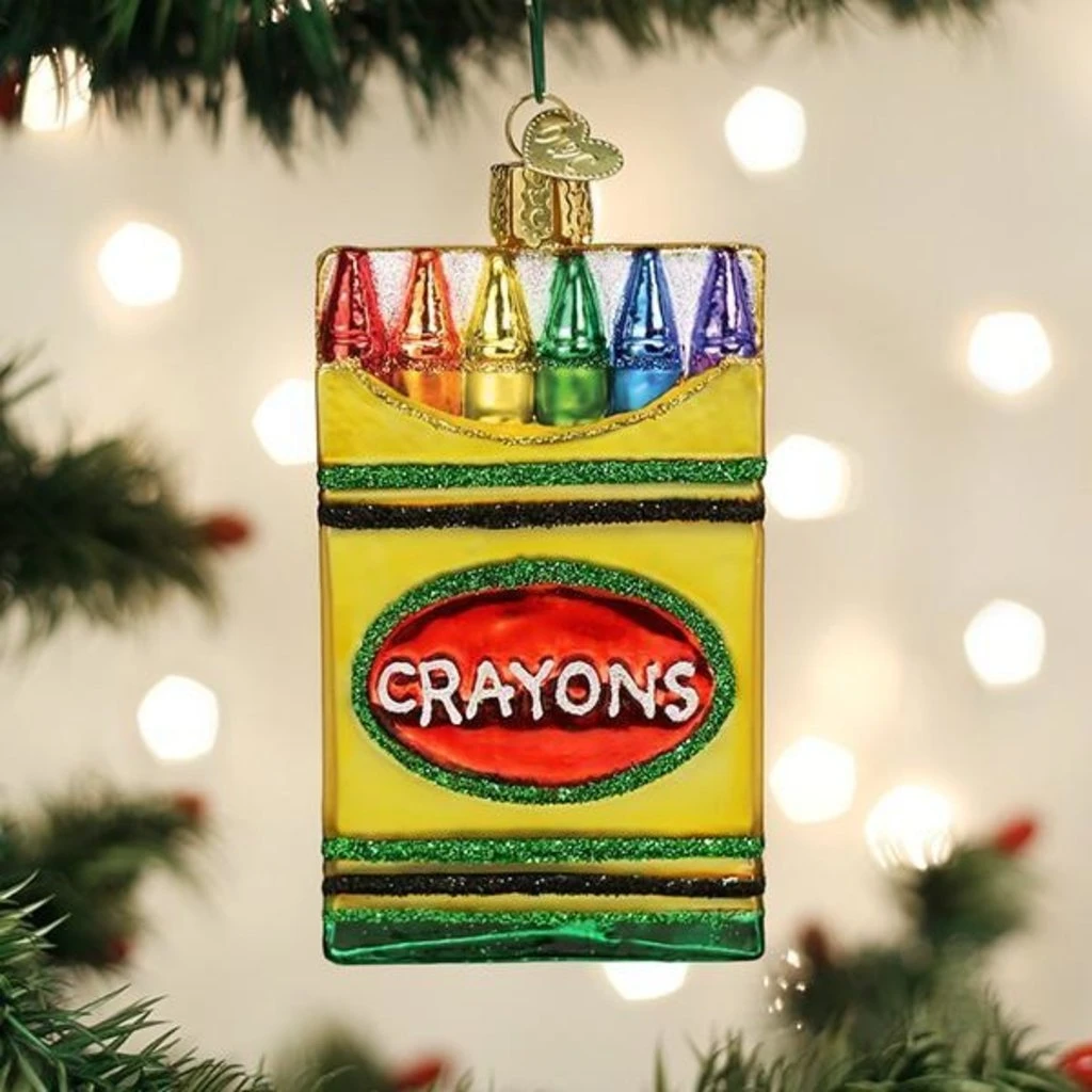 Box Of Crayons Ornament 4 Box Of Crayons Ornament - Image 4