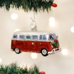 Camper Van Ornament -Stationery Shop old world christmas camper van ornament 2