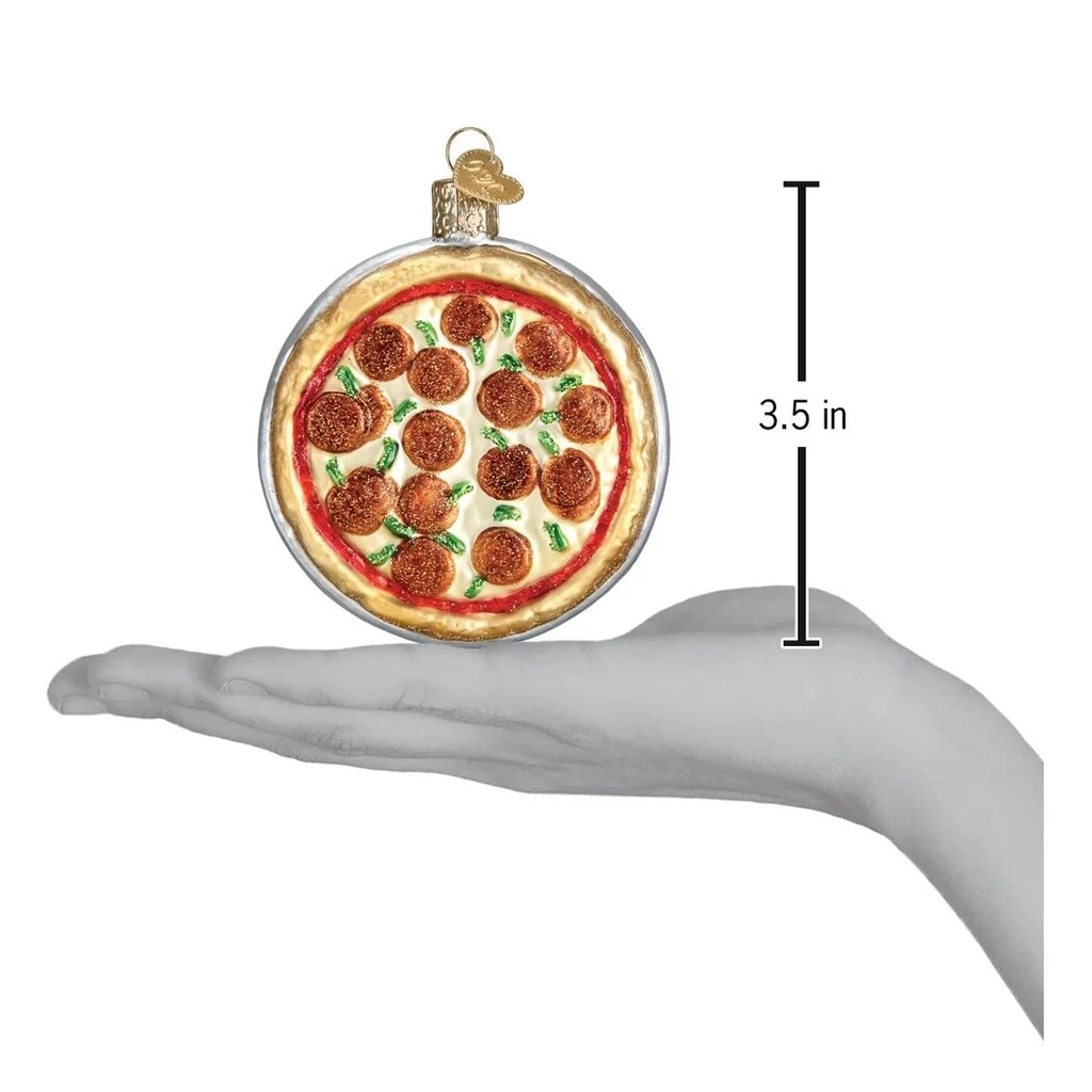 Pizza Pie Ornament 2 Pizza Pie Ornament - Image 2